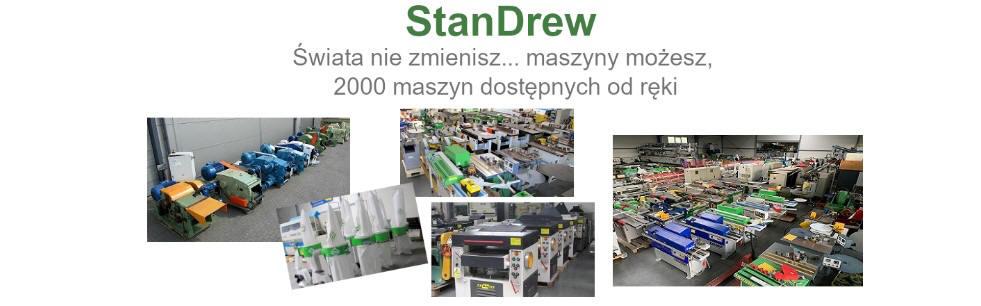 machines, new woodworking equipment, used in Poland